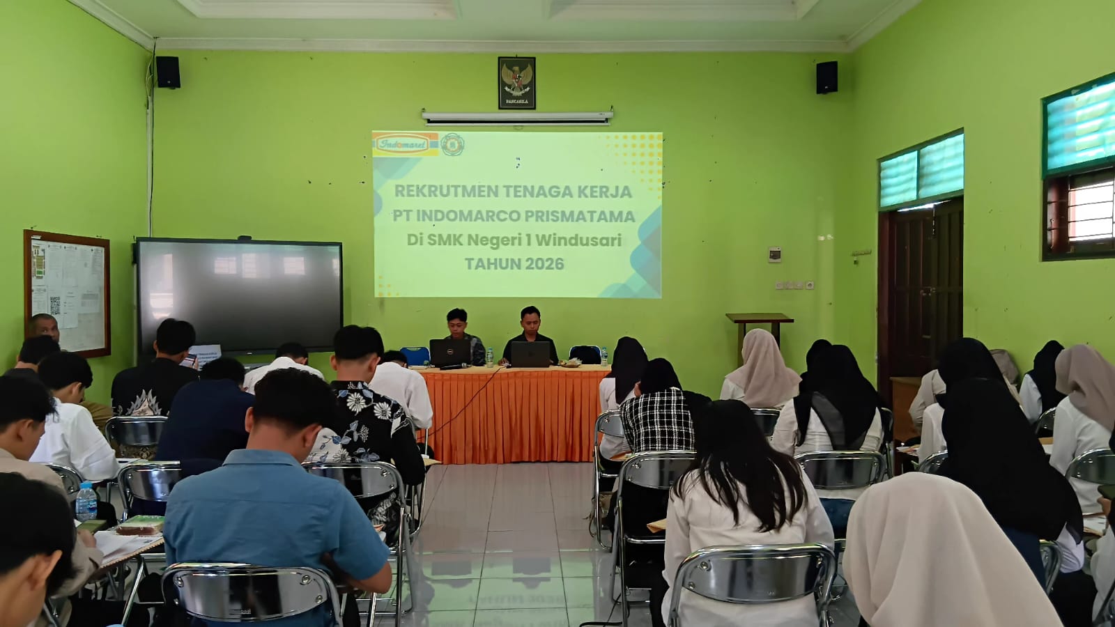 SMK Negeri 1 Windusari Gelar Rekrutmen Tenaga Kerja PT Indomarco Prismatama (Indomaret)