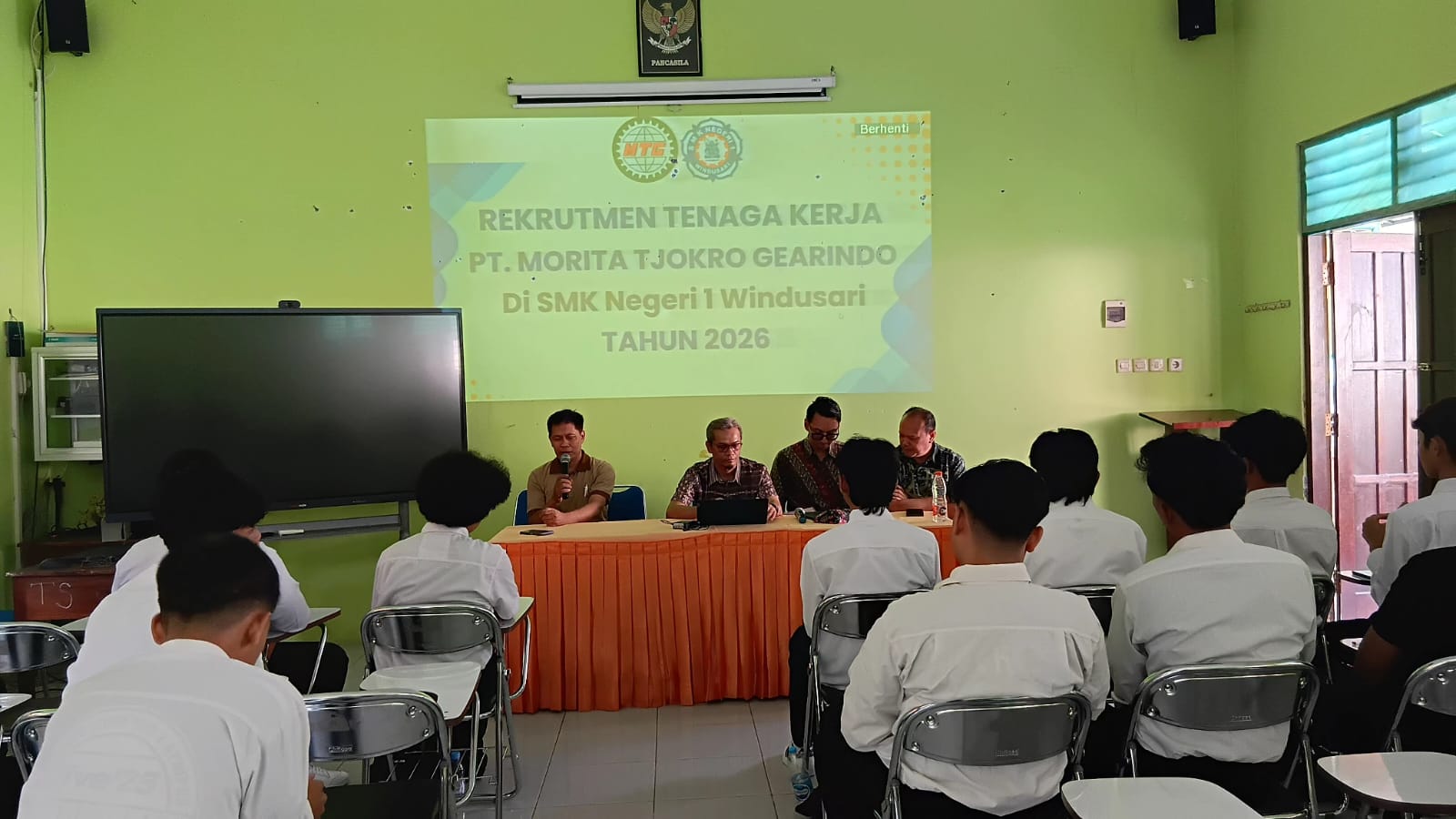 Rekrutmen PT Morita Tjokro Gearindo Digelar di SMK Negeri 1 Windusari, Buka Peluang Kerja bagi Lulusan Teknik Pemesinan